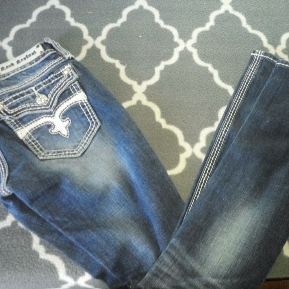 Rock Revival Jeans /Madison straight sz26